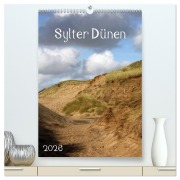 Sylter Dünen (hochwertiger Premium Wandkalender 2026 DIN A2 hoch), Kunstdruck in Hochglanz - Silvia Hahnefeld