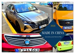 Cover-Bild zum Titel 'MADE IN CHINA - Automobile aus dem Reich der Mitte (Wandkalender 2026 DIN A4 quer), CALVENDO Monatskalender' von 'Henning von Löwis of Menar'