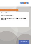 Cover-Bild zum Titel 'Der Schuldenschnitt' von 'Andreas Menzen'