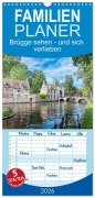 Cover-Bild zum Titel 'Familienplaner 2026 - Brügge sehen - und sich verlieben mit 5 Spalten (Wandkalender, 21 x 45 cm) CALVENDO' von 'Thomas Bartruff'