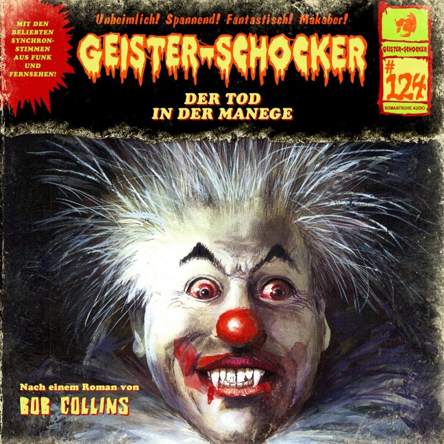 Geister Schocker CD 124: Der Tod in der Manege - Bob Collins