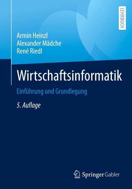 Wirtschaftsinformatik - Armin Heinzl, René Riedl, Alexander Mädche