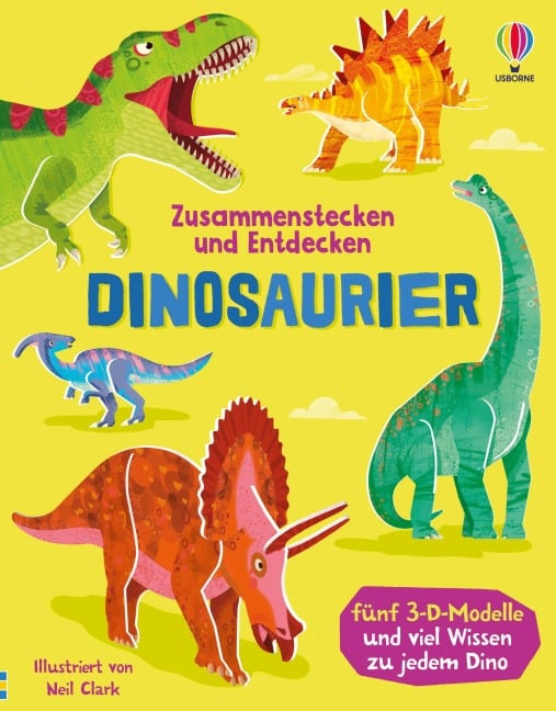 Zusammenstecken und Entdecken: Dinosaurier - 