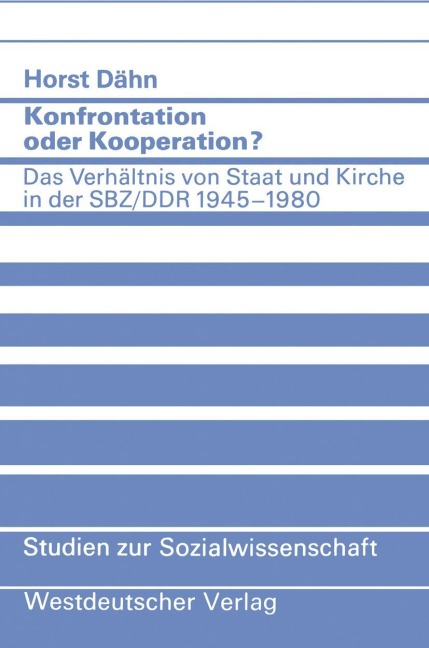 Konfrontation oder Kooperation? - Horst Dähn
