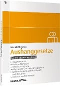 Cover-Bild zum Titel 'Die wichtigsten Aushanggesetze für den öffentlichen Dienst' von ''