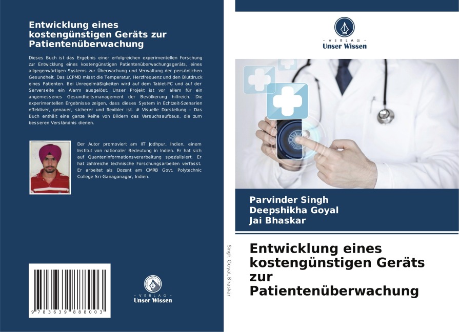 Entwicklung eines kostengünstigen Geräts zur Patientenüberwachung - Parvinder Singh, Deepshikha Goyal, Jai Bhaskar