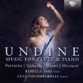 Cover-Bild zum Titel 'Undine:Music For Flute & Piano' von 'Rebecca/Colombarolli Taio'