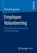 Cover-Bild zum Titel 'Employee Volunteering' von 'Michael Knappstein'
