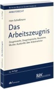 Cover-Bild zum Titel 'Das Arbeitszeugnis' von 'Hein Schleßmann'