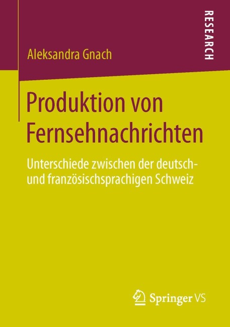 Produktion von Fernsehnachrichten - Aleksandra Gnach
