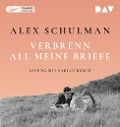 Cover-Bild zum Titel 'Verbrenn all meine Briefe' von 'Alex Schulman'