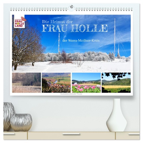 Die Heimat der Frau Holle (hochwertiger Premium Wandkalender 2025 DIN A2 quer), Kunstdruck in Hochglanz - Sabine Löwer