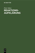 Cover-Bild zum Titel 'Reaktionsaufklärung' von 'Peter Sykes'