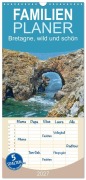 Cover-Bild zum Titel 'Familienplaner 2027 - Bretagne, wild und schön mit 5 Spalten (Wandkalender, 21 x 45 cm) CALVENDO' von 'Bodo Schmidt'