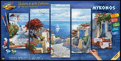 Schipper Malen nach Zahlen - Mykonos - 
