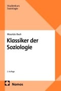 Cover-Bild zum Titel 'Klassiker der Soziologie' von 'Maurizio Bach'
