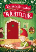 Cover-Bild zum Titel 'Weihnachtszauber hinter der geheimen Wichteltür' von 'Usch Luhn'