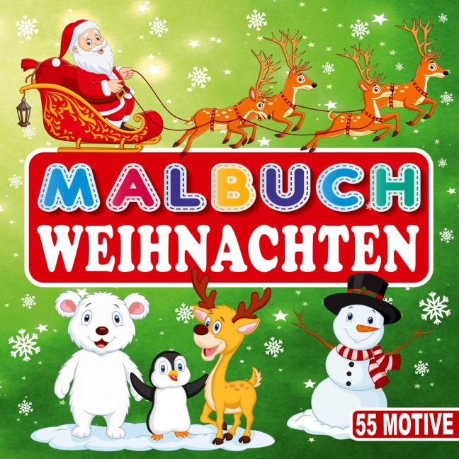 MALBUCH WEIHNACHTEN 55 MOTIVE - S&L Inspirations Lounge