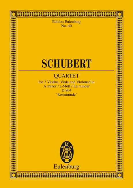 Quartet A minor - Franz Schubert