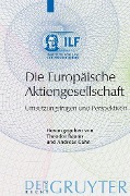 Cover-Bild zum Titel 'Die Europäische Aktiengesellschaft' von ''