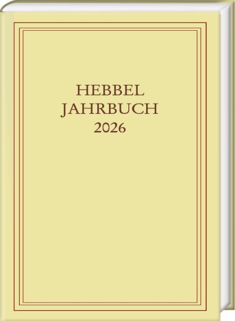 Hebbel-Jahrbuch 81/2026 - 