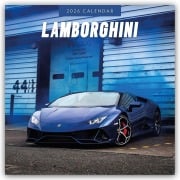 Cover-Bild zum Titel 'Lamborghini 2026 - 16-Monatskalender' von 'Robin Red'