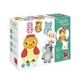 GOULA Magnetisches Holzpuzzle Bauernhof - 