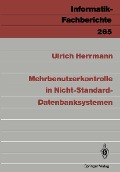 Cover-Bild zum Titel 'Mehrbenutzerkontrolle in Nicht-Standard-Datenbanksystemen' von 'Ulrich Herrmann'