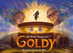 Cover-Bild zum Titel 'GOLDY, die kleine Sternflocke' von 'Laura Clever'