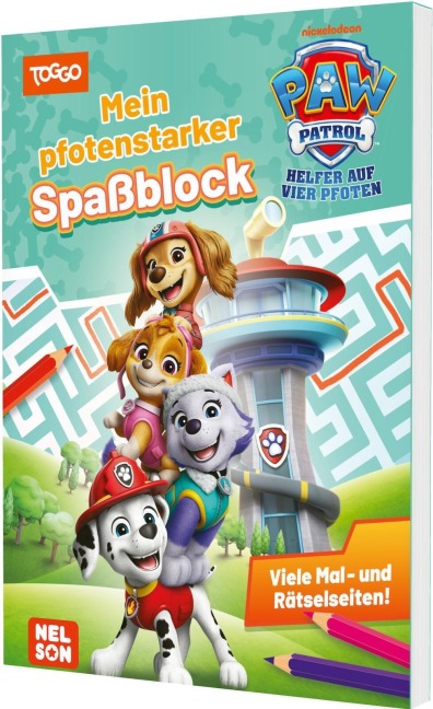 PAW Patrol Kindergartenheft: Mein pfotenstarker Spaßblock - 