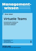 Cover-Bild zum Titel 'Virtuelle Teams' von 'Oliver Keiser'