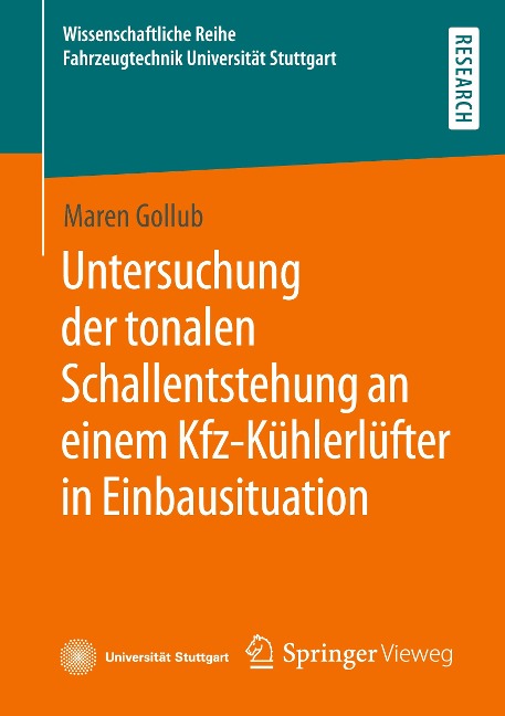 Untersuchung der tonalen Schallentstehung an einem Kfz-Kühlerlüfter in Einbausituation - Maren Gollub