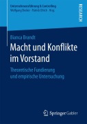 Cover-Bild zum Titel 'Macht und Konflikte im Vorstand' von 'Bianca Brandt'