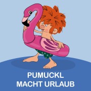 Cover-Bild zum Titel 'Pumuckl macht Urlaub' von 'Moritz Binder, Korbinian Dufter, Julian Adiputra Witt, Katharina Köster, Matthias Pacht'
