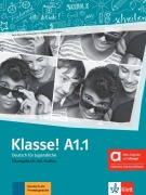 Cover-Bild zum Titel 'Klasse! A1.1 - Hybride Ausgabe allango. Übungsbuch mit Audios inklusive Lizenzschlüssel allango (24 Monate)' von 'Sarah Fleer, Tanja Mayr-Sieber, Bettina Schwieger, Theo Scherling, Ute Koithan'