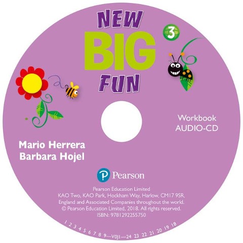 Big Fun Refresh Level 3 Workbook Audio CD for Pack - 