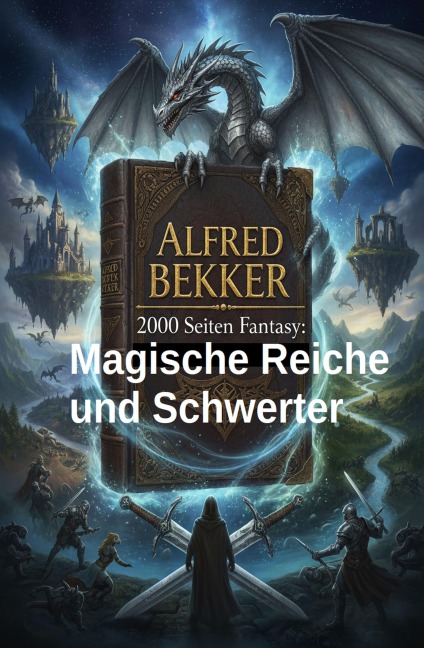2000 Seiten Fantasy: Magische Reiche und Schwerter - Alfred Bekker