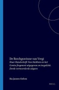 Cover-Bild zum Titel 'de Borchgravinne Van Vergi' von 'Ria Jansen-Sieben'