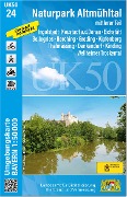 Cover-Bild zum Titel 'UK50-24 Naturpark Altmühltal mittlerer Teil' von ''