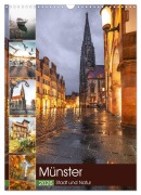 Münster - Stadt und Natur (Wandkalender 2026 DIN A3 hoch), CALVENDO Monatskalender - Gregor Herzog
