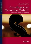 Cover-Bild zum Titel 'Grundlagen der Kontrabass-Technik' von 'Michael Barry Wolf'
