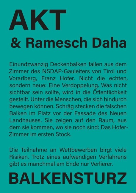 Balkensturz - 