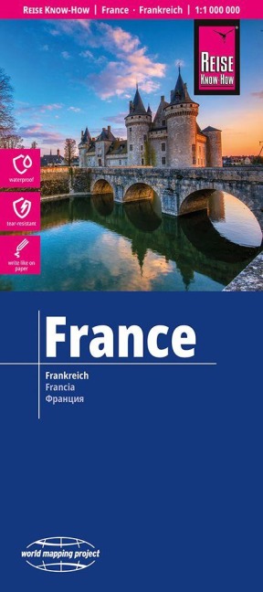 Reise Know-How Landkarte Frankreich | France (1:1.000.000) - 
