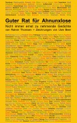 Cover-Bild zum Titel 'Guter Rat für Ahnunxlose' von 'Rainer Thomsen'
