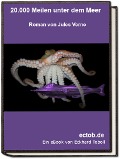 Cover-Bild zum Titel '20.000 Meilen unter dem Meer' von 'Jules Verne'
