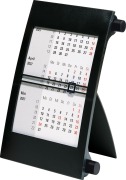 Cover-Bild zum Titel 'rido/idé 7038000907 3-Monats-Tischkalender 2027 90×120 mm, schwarz' von ''