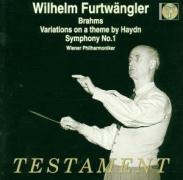 Sinfonie 1/Variationen on at theme by Haydn - Wilhelm/Wiener Philharmoniker Furtwängler