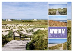 Cover-Bild zum Titel 'Amrum: Natur und Freiheit (Tischkalender 2026 DIN A5 quer), CALVENDO Monatskalender' von 'Ralph Kerpa'