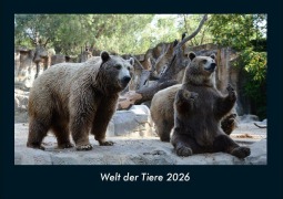 Cover-Bild zum Titel 'Welt der Tiere 2026 Fotokalender DIN A4' von 'Tobias Becker'