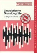 Cover-Bild zum Titel 'Wörterbuch Linguistische Grundbegriffe' von 'Winfried Ulrich'